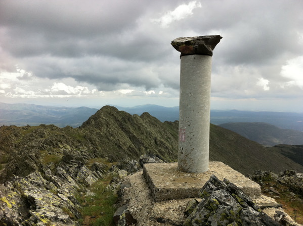 Vrtice en la cumbre del Centenera